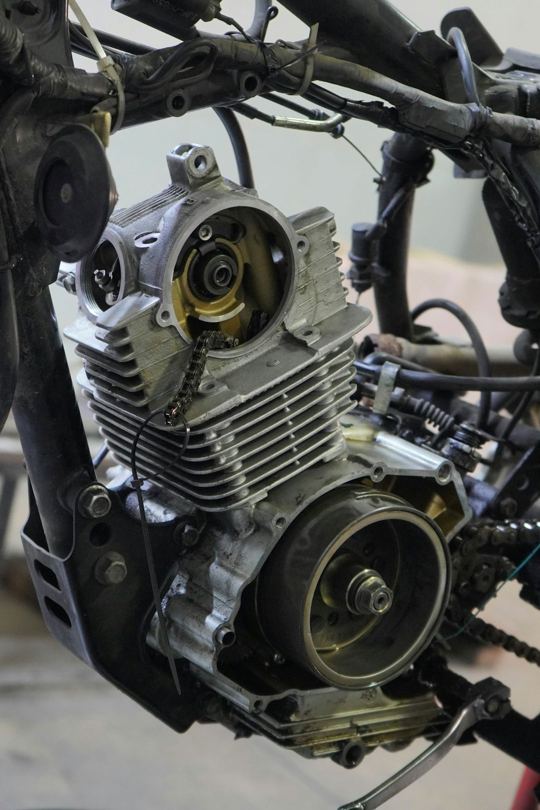 a-close-up-of-a-motorcycle-engine-on-a-bike.jpg a close up of a motorcycle engine on a bike